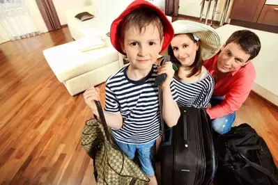 Family using Ultimate List of Smoky Mountain Vacation Packing tips