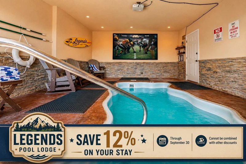 Property image, Exterior, of Legends Pool Lodge