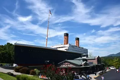 Titanic museum in Pigeon Forge