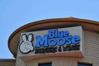 blue moose is where the locals eat in Pigeon Forge TN