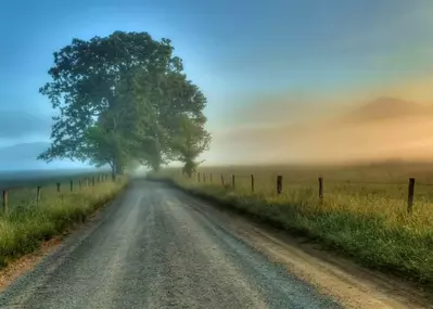 Hyatt Lane that intersects the Cades Cove Loop Road
