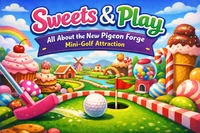Sweets and Play is a new Pigeon Forge mini-golf attraction