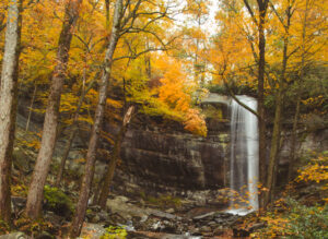 smoky mountain waterfall