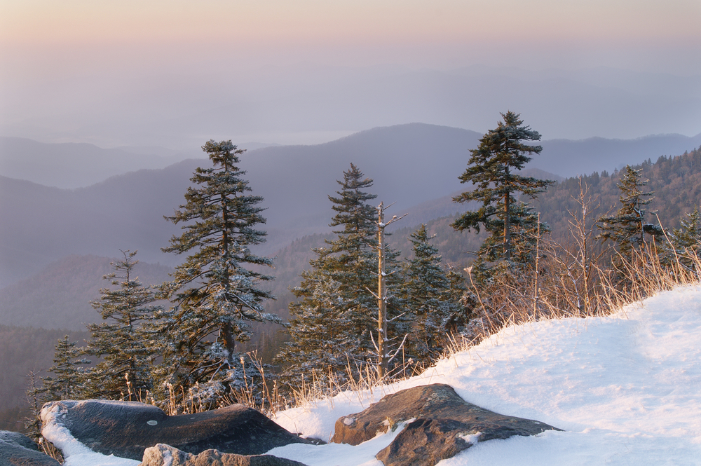 winter smoky mountains events in february