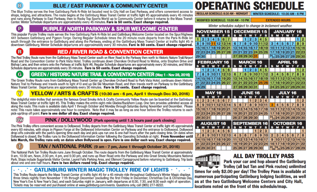 Exactly What You Need to Know About the Gatlinburg Trolley Service