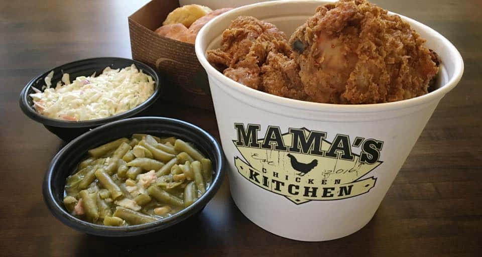 A meal at Mama\'s Chicken Kitchen.