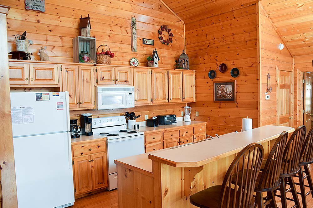 Grandmother's Kitchen - Smoky Mountain Golden Cabins