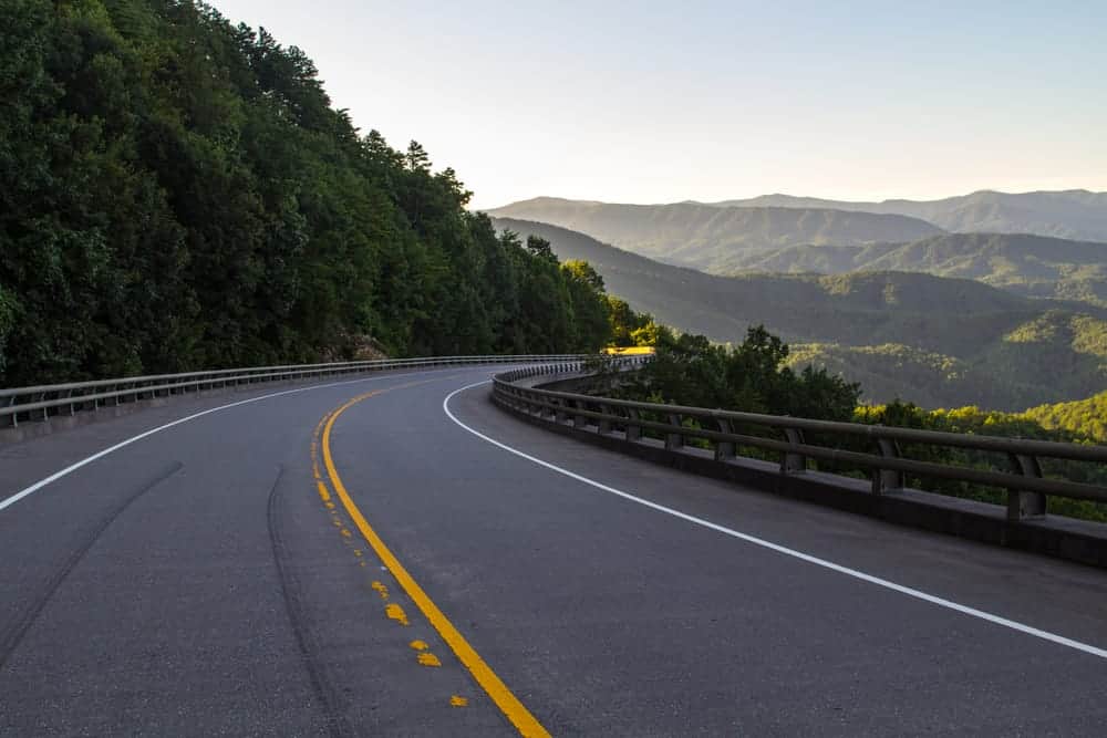 drive through the smoky mountains