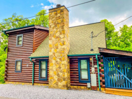 The Adaha Cabin front view