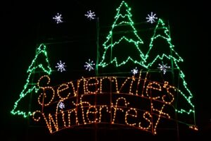 Sevierville Winterfest Sign