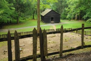 Little Greenbrier School and cemetery