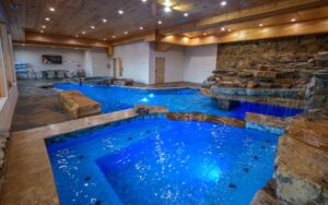 Gatlinburg cabin with an indoor pool