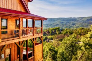 Wow! See all the way across the valley from every room and every deck level.