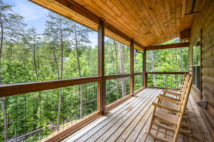 Sip your morning coffee on either of our peaceful private decks