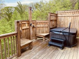 Hot Tub & Outside Shower